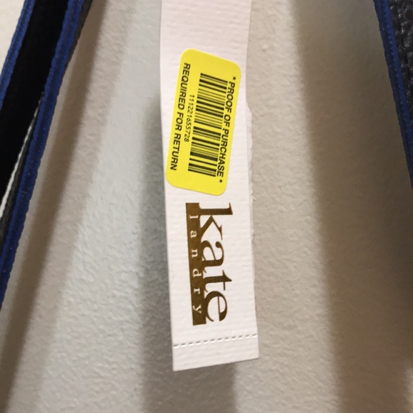 Kate Landry navy unlined TOTE bag NWT - Picture 4 of 11